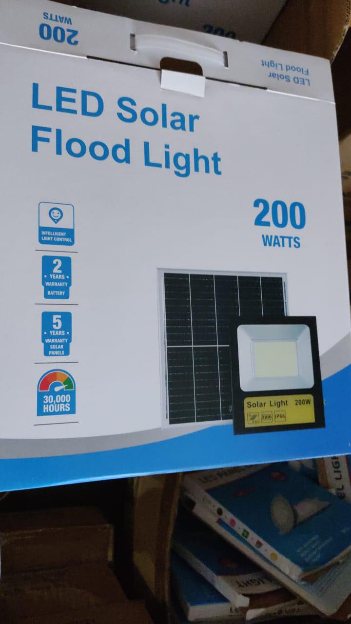 lampara led solar 200w