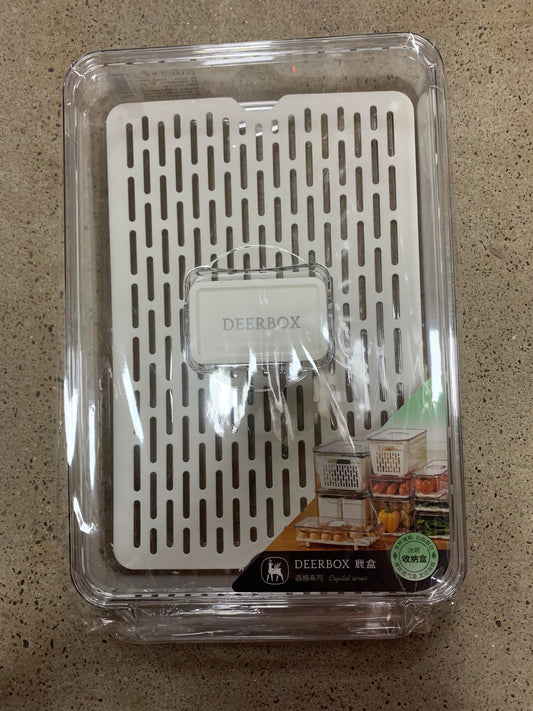 canasta organizadora acrilico con tapa