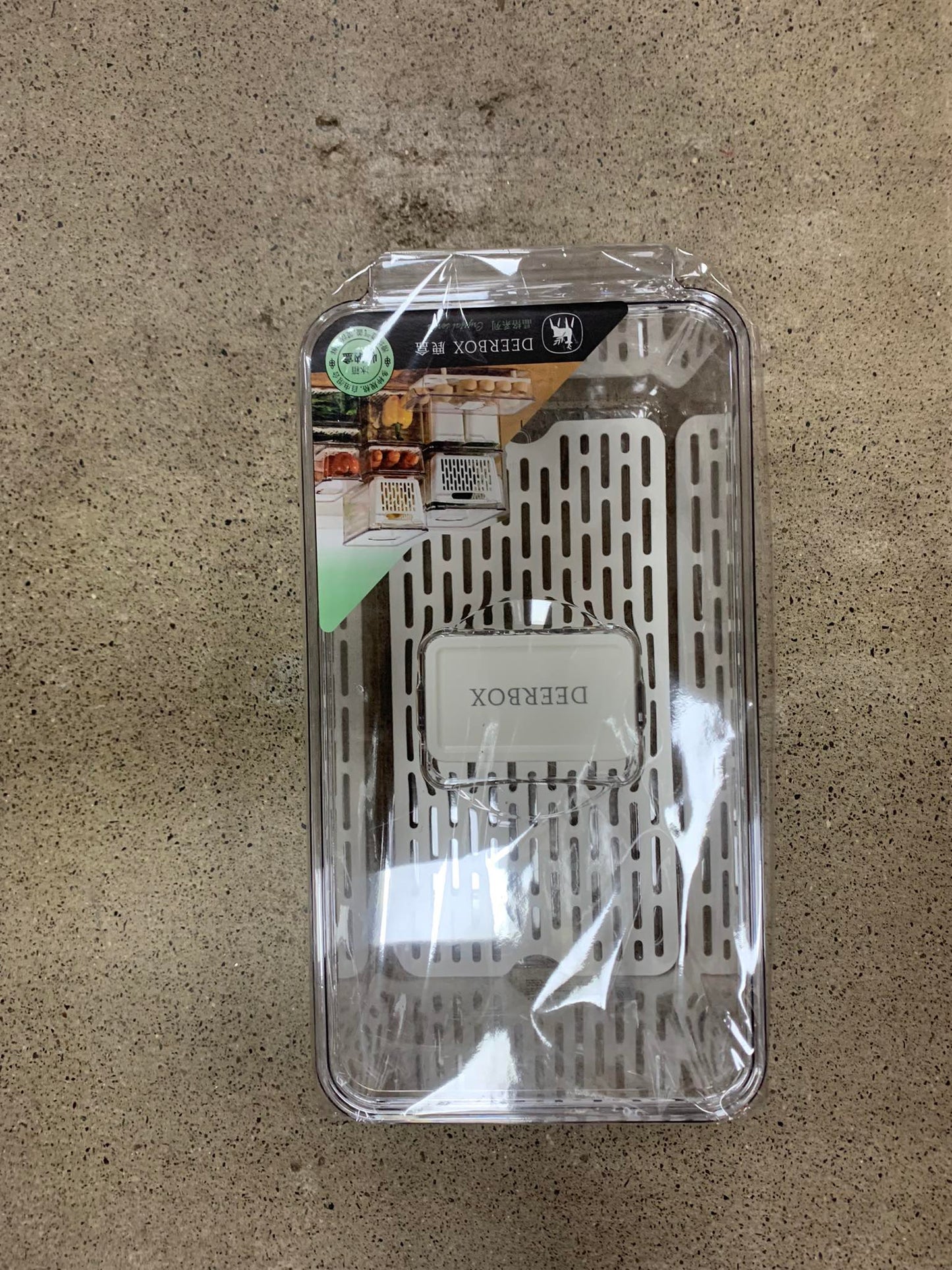 canasta organizadora acrilico