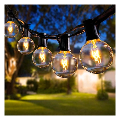 guirnalda de foco led exterior