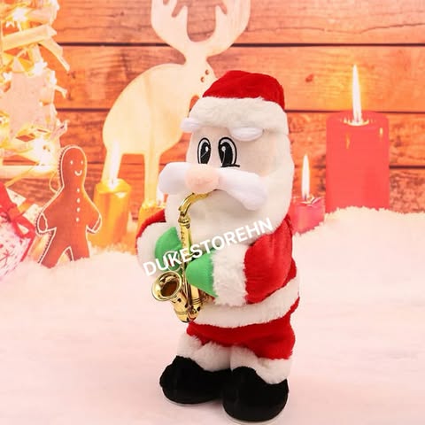 Santa Claus bailarín 33cm