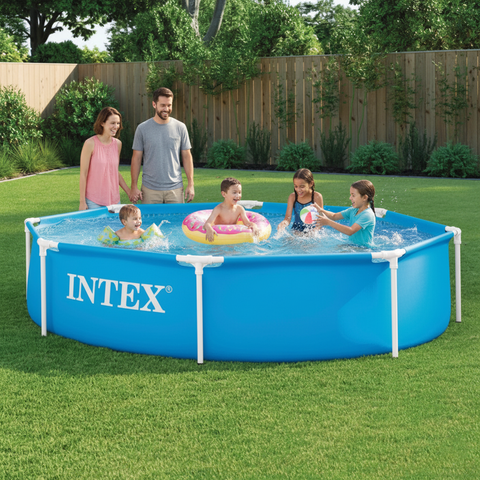 Intex Piscina 2.4mts Redonda