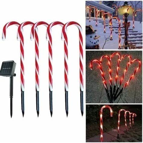 BASTONES BAVIDEÑOS LUZ LED SOLAR