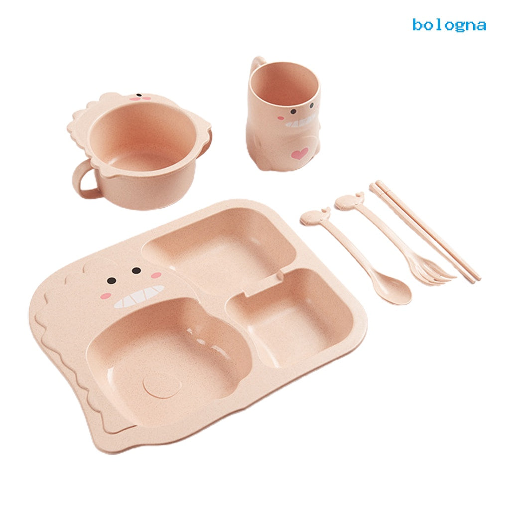 Set de platos Dinosaurio