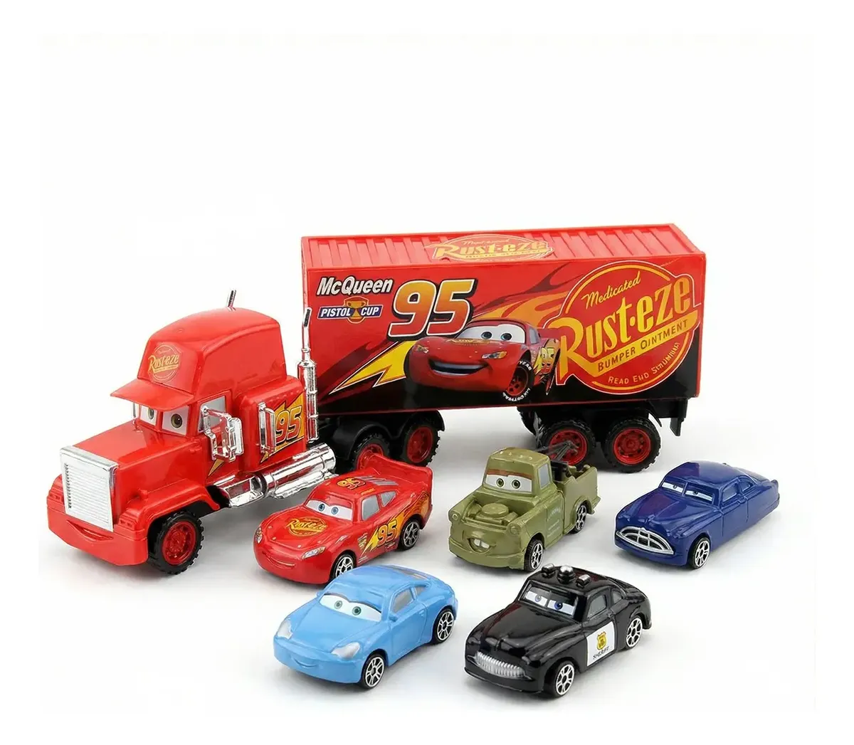 Set 6 de carros CARS