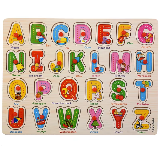 Reading toy ABC madera