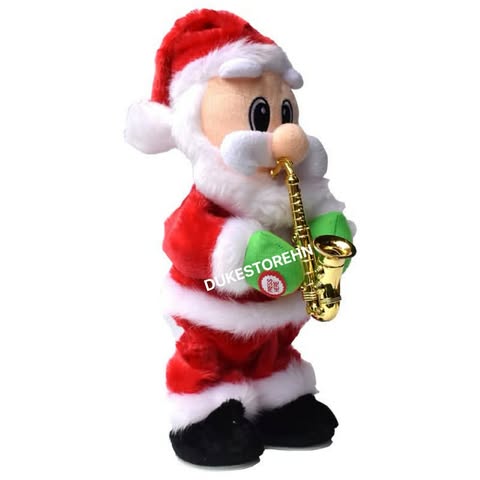 Santa Claus bailarín 33cm