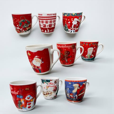 taza navideña