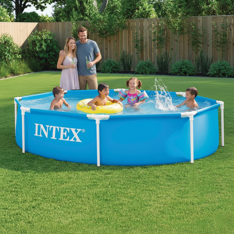 Intex Piscina 2.4mts Redonda