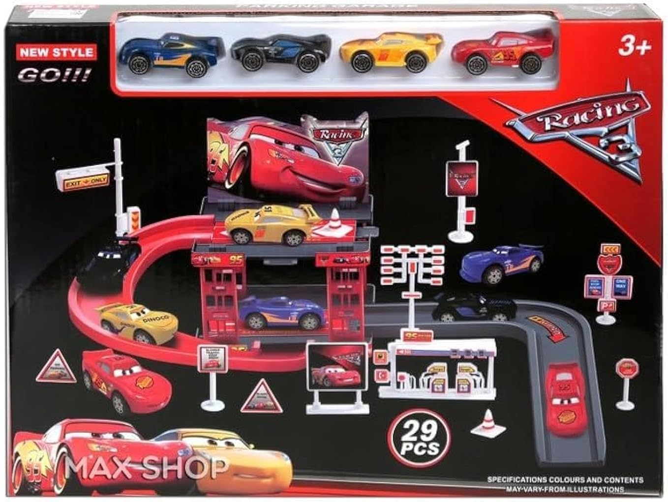 PISTA DE CARRO CARS